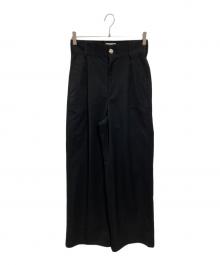 THE RERACS（ザ リラクス）の古着「ワイドパンツ」｜ブラック