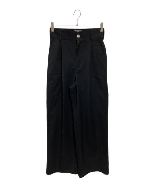 THE RERACS（ザ リラクス）THE RERACS (ザ リラクス) ワイドパンツ ブラック サイズ:FREEの古着・服飾アイテム