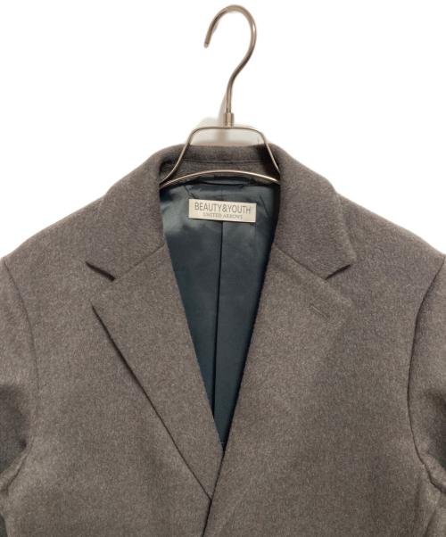 BEAUTY&YOUTH（ビューティーアンドユース）BEAUTY&YOUTH (ビューティーアンドユース) チェスターコート ブラウン サイズ:Sの古着・服飾アイテム