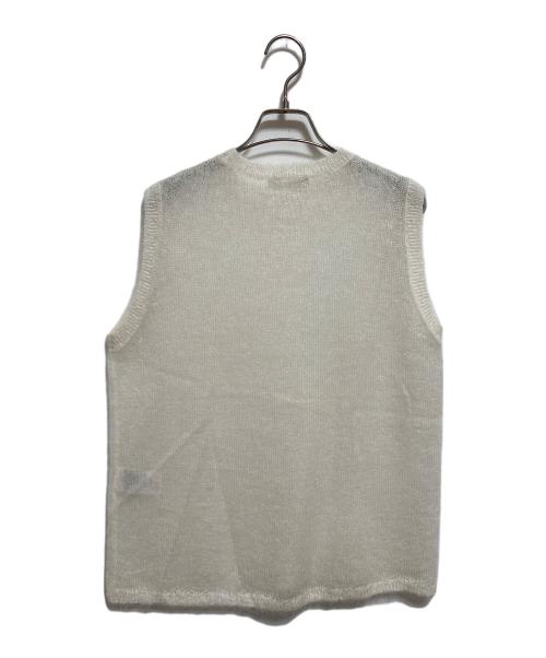 Plage（プラージュ）Plage (プラージュ) ニットベスト ホワイト サイズ:不明の古着・服飾アイテム