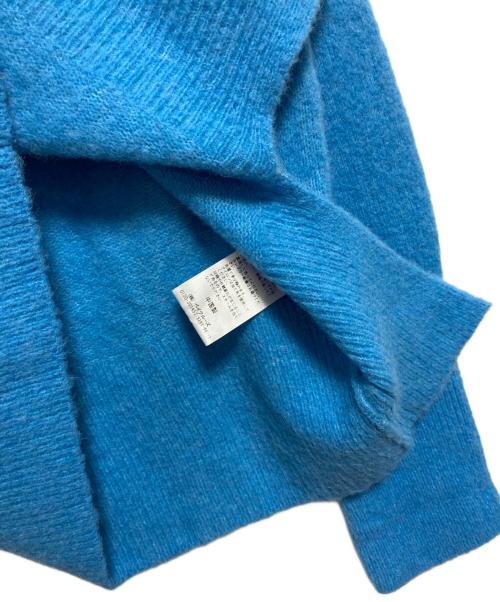 journal standard L'essage（ジャーナルスタンダード レサージュ）journal standard L'essage (ジャーナルスタンダード レサージュ) リャマブレンド タックスリーブプルオーバー ブルー サイズ:不明の古着・服飾アイテム