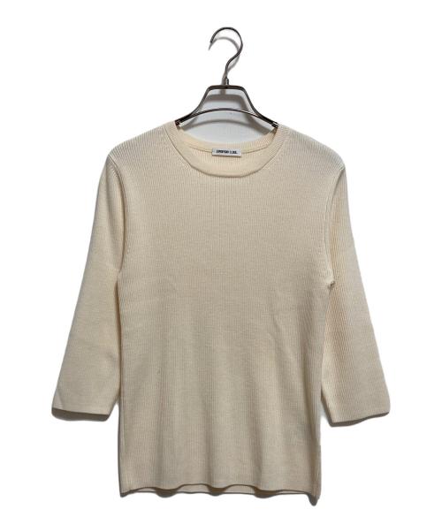 EVERYDAY I LIKE.（エヴリデイ アイ ライク）EVERYDAY I LIKE. (エヴリデイ アイ ライク) Rib クルーネックプルオーバー アイボリー サイズ:-の古着・服飾アイテム