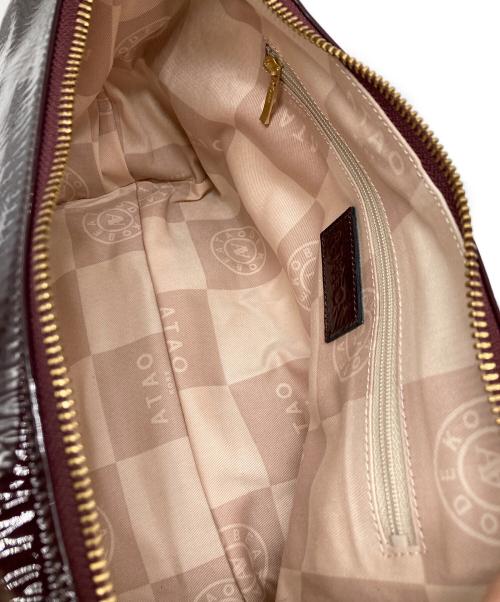 ATAO（アタオ）ATAO (アタオ) ハンドバッグ ボルドーの古着・服飾アイテム