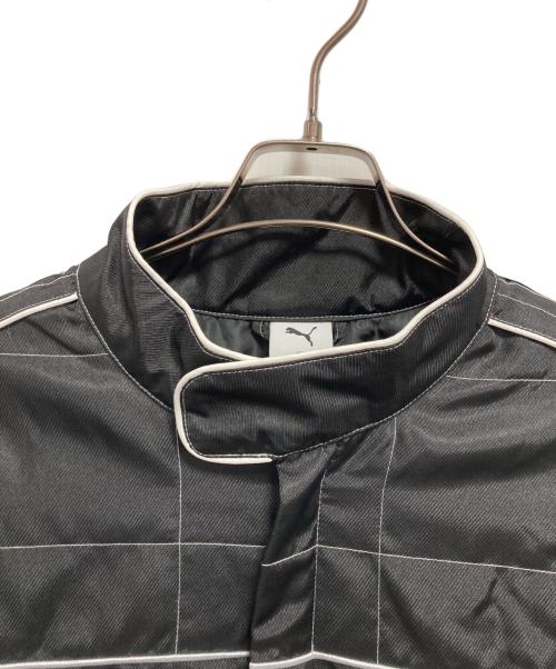 PUMA（プーマ）PUMA (プーマ) アーカイブ シーズナル リラックス レーサー ジャケット ブラック サイズ:Mの古着・服飾アイテム