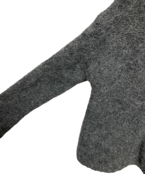 Plage（プラージュ）Plage (プラージュ) ALPACA MIX BUTTON ニット グレー サイズ:FREEの古着・服飾アイテム