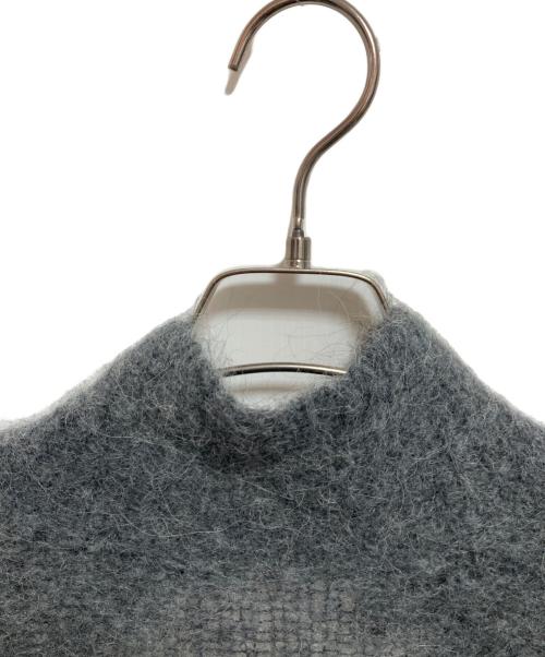 Plage（プラージュ）Plage (プラージュ) ALPACA MIX BUTTON ニット グレー サイズ:FREEの古着・服飾アイテム