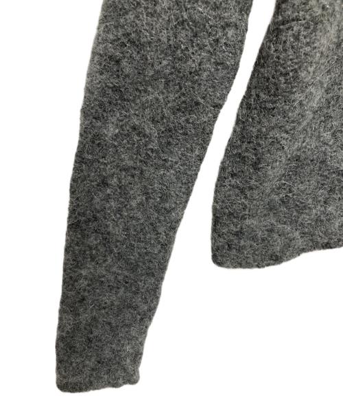 Plage（プラージュ）Plage (プラージュ) ALPACA MIX BUTTON ニット グレー サイズ:FREEの古着・服飾アイテム