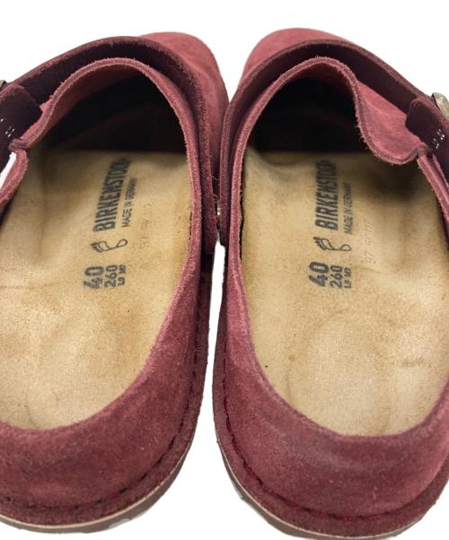 BIRKENSTOCK（ビルケンシュトック）BIRKENSTOCK (ビルケンシュトック) Lutry Premium Suede サンダル ジンファンデル サイズ:26㎝の古着・服飾アイテム