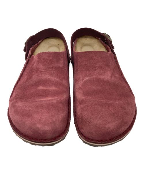 BIRKENSTOCK（ビルケンシュトック）BIRKENSTOCK (ビルケンシュトック) Lutry Premium Suede サンダル ジンファンデル サイズ:26㎝の古着・服飾アイテム