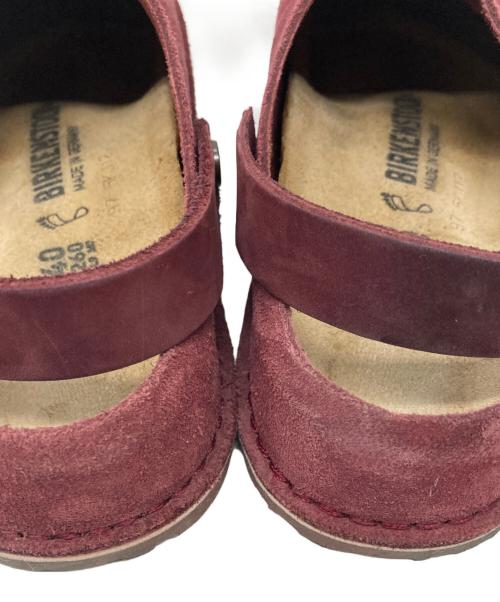 BIRKENSTOCK（ビルケンシュトック）BIRKENSTOCK (ビルケンシュトック) Lutry Premium Suede サンダル ジンファンデル サイズ:26㎝の古着・服飾アイテム
