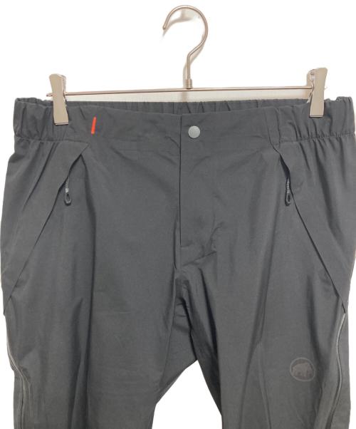 MAMMUT（マムート）MAMMUT (マムート) レインパンツ ブラック サイズ:XLの古着・服飾アイテム