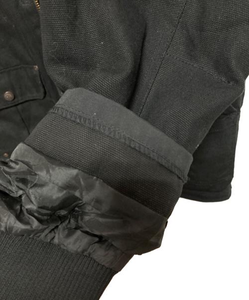 super tuff（スーパー タフ）super tuff (スーパー タフ) ダック地カバーオール ブラック サイズ:Mの古着・服飾アイテム