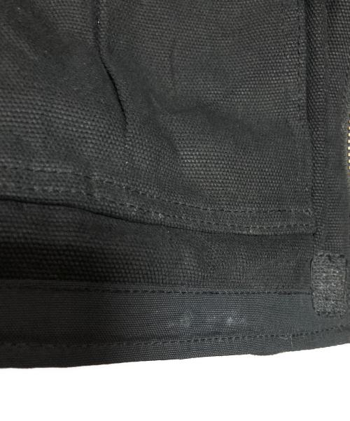 super tuff（スーパー タフ）super tuff (スーパー タフ) ダック地カバーオール ブラック サイズ:Mの古着・服飾アイテム