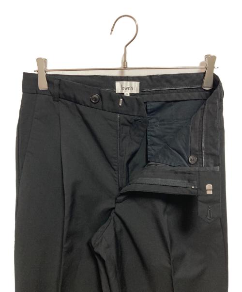 lownn（ローン）lownn (ローン) スラックス ブラック サイズ:46の古着・服飾アイテム