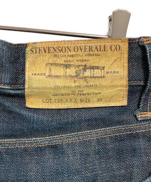Stevenson Overall Co.（スティーブンソンオーバーオール）Stevenson Overall Co. (スティーブンソンオーバーオール) デニムパンツ インディゴ サイズ:W30の古着・服飾アイテム