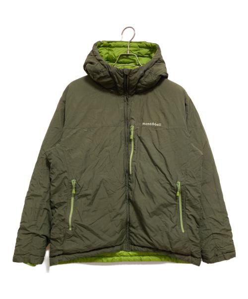 mont-bell（モンベル）mont-bell (モンベル) コロラドパーカー グリーン×オリーブ サイズ:XLの古着・服飾アイテム