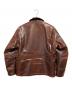 Aero LEATHER (エアロレザー) ホースレザージャケット ブラウン サイズ:SIZE 40：50000円