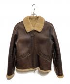 AKMエーケーエム）の古着「ムートンジャケット」｜ブラウン