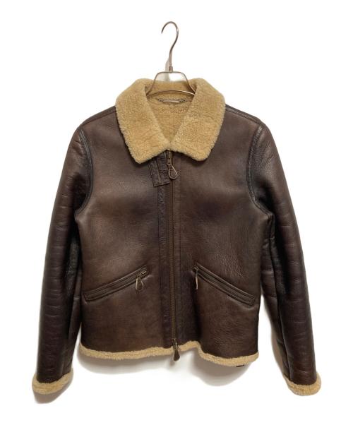 AKM（エーケーエム）AKM (エーケーエム) ムートンジャケット ブラウン サイズ:不明の古着・服飾アイテム