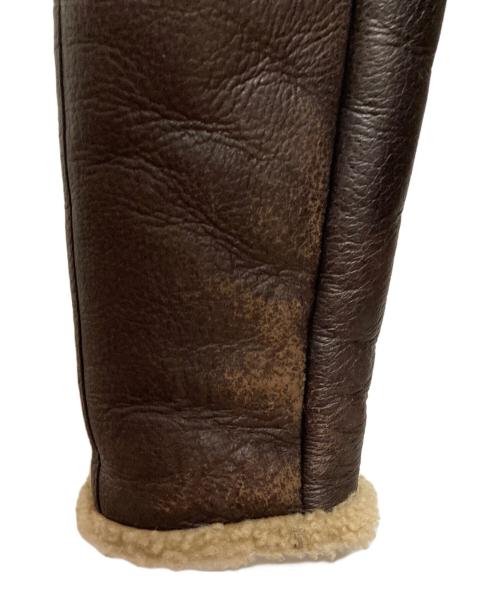 AKM（エーケーエム）AKM (エーケーエム) ムートンジャケット ブラウン サイズ:不明の古着・服飾アイテム