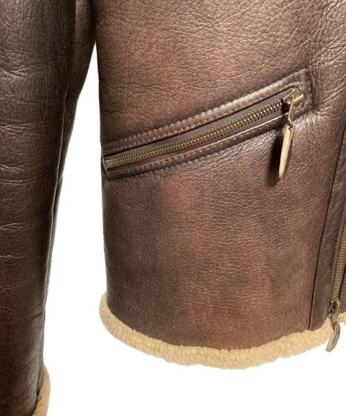 AKM（エーケーエム）AKM (エーケーエム) ムートンジャケット ブラウン サイズ:不明の古着・服飾アイテム