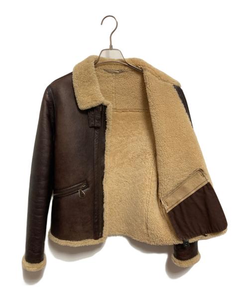 AKM（エーケーエム）AKM (エーケーエム) ムートンジャケット ブラウン サイズ:不明の古着・服飾アイテム