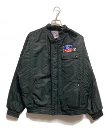 MODERN（モダン）の古着「レーシングジャケット」｜ブラック