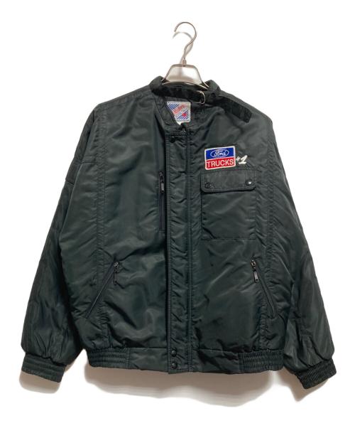 MODERN（モダン）MODERN (モダン) レーシングジャケット ブラック サイズ:Lの古着・服飾アイテム