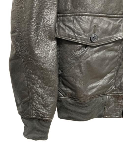 Hysteric Glamour（ヒステリックグラマー）Hysteric Glamour (ヒステリックグラマー) レザーフーデットジャケット ブラック サイズ:Lの古着・服飾アイテム