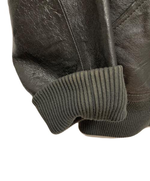 Hysteric Glamour（ヒステリックグラマー）Hysteric Glamour (ヒステリックグラマー) レザーフーデットジャケット ブラック サイズ:Lの古着・服飾アイテム