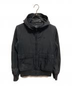 Hysteric Glamourヒステリックグラマー）の古着「ナイロンフーデットジャケット」｜ブラック