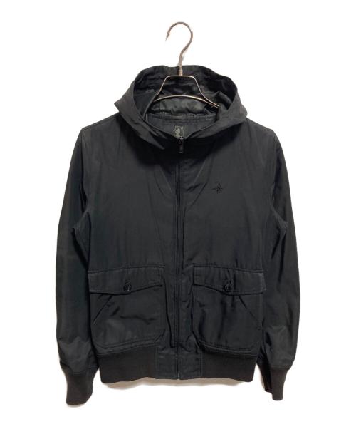 Hysteric Glamour（ヒステリックグラマー）Hysteric Glamour (ヒステリックグラマー) ナイロンフーデットジャケット ブラック サイズ:Mの古着・服飾アイテム