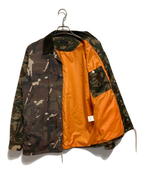 Hysteric Glamour（ヒステリックグラマー）Hysteric Glamour (ヒステリックグラマー) マルチカモプリントコーチジャケット オリーブ サイズ:Mの古着・服飾アイテム