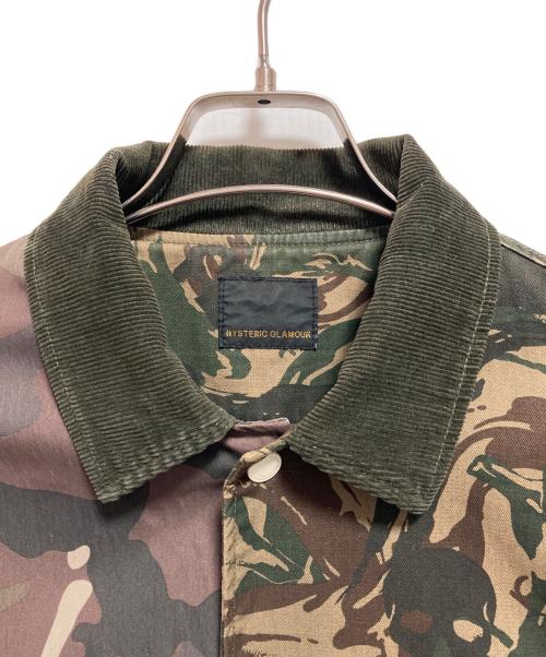 Hysteric Glamour（ヒステリックグラマー）Hysteric Glamour (ヒステリックグラマー) マルチカモプリントコーチジャケット オリーブ サイズ:Mの古着・服飾アイテム