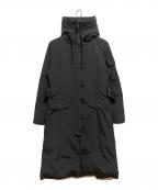 Onitsuka Tigerオニツカタイガー）の古着「ロングパデッドコート」｜ブラック