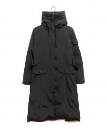 Onitsuka Tiger（オニツカタイガー）の古着「ロングパデッドコート」｜ブラック