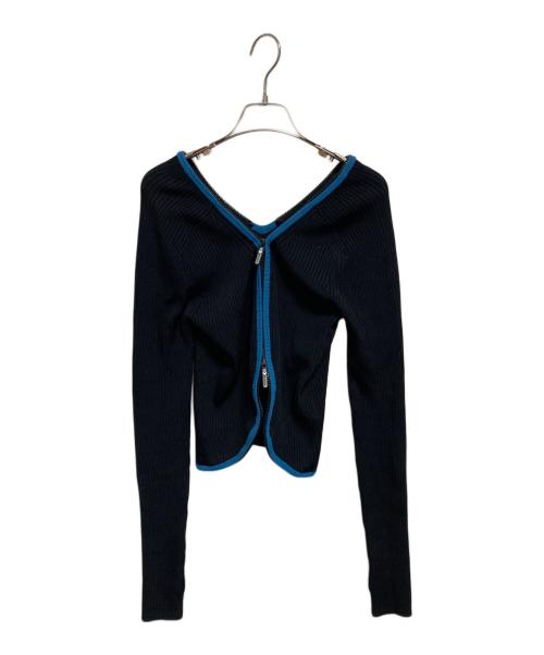 DIESEL（ディーゼル）DIESEL (ディーゼル) M-OIRA カーディガン ブラック サイズ:Sの古着・服飾アイテム