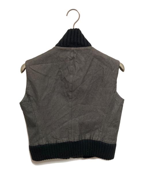 MIU MIU（ミュウミュウ）MIU MIU (ミュウミュウ) デニムジップベスト インディゴ サイズ:44の古着・服飾アイテム