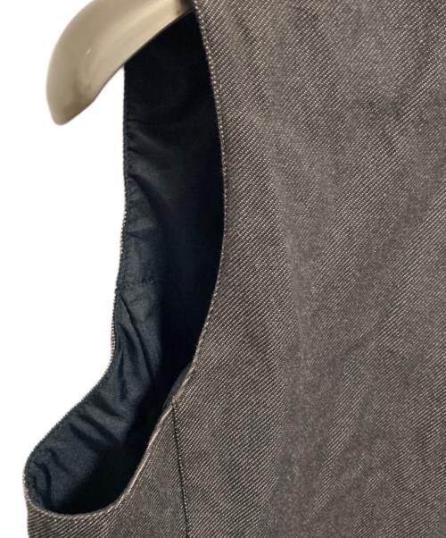 MIU MIU（ミュウミュウ）MIU MIU (ミュウミュウ) デニムジップベスト インディゴ サイズ:44の古着・服飾アイテム