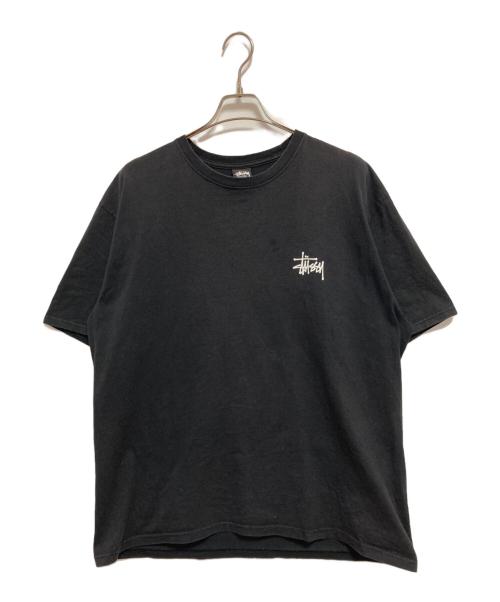 stussy（ステューシー）stussy (ステューシー) ストックロゴTシャツ ブラック サイズ:XLの古着・服飾アイテム