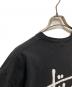 中古・古着 stussy (ステューシー) ストックロゴTシャツ ブラック サイズ:XL：5000円