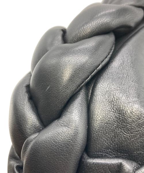 HEREU（ヘリュー）HEREU (ヘリュー) Espiga MINI レザー ハンドバッグ ブラックの古着・服飾アイテム