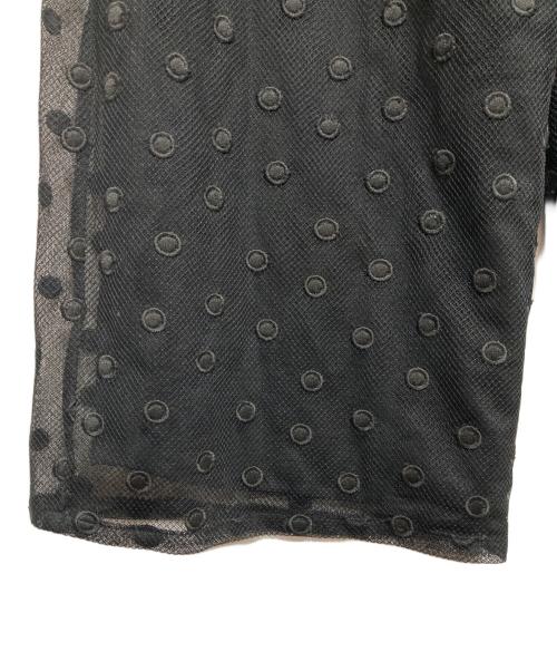 SLOBE IENA（スローブ イエナ）SLOBE IENA (スローブ イエナ) ドットレースパンツ ブラック サイズ:36の古着・服飾アイテム