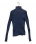 AURALEE (オーラリー) HIGH GAUGE SHEER RIB TURTLE NECK L/S TEE ネイビー サイズ:SIZE 1：5000円