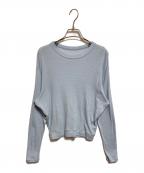 STUNNING LUREスタニングルアー）の古着「ウールフライスルーズロンT」｜ブルー