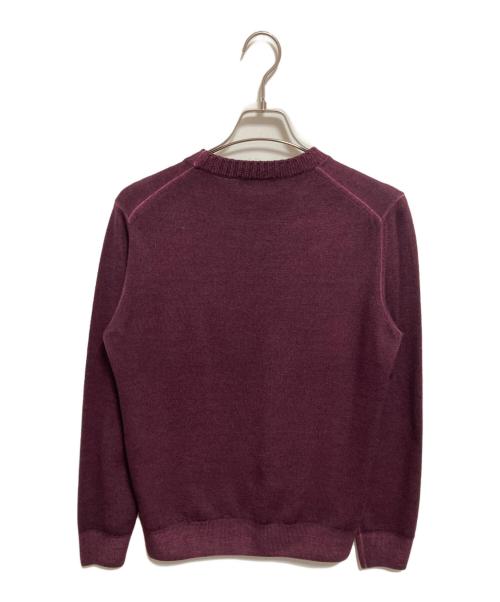 Cruciani（クルチアーニ）CRUCIANI (クルチアーニ) クルーネックニット ボルドー サイズ:48の古着・服飾アイテム