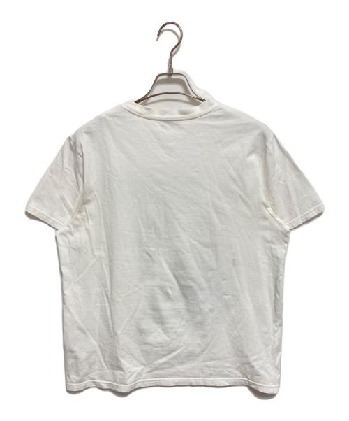MONCLER（モンクレール）MONCLER (モンクレール) MAGLIA T-SHIRT ホワイト サイズ:Mの古着・服飾アイテム
