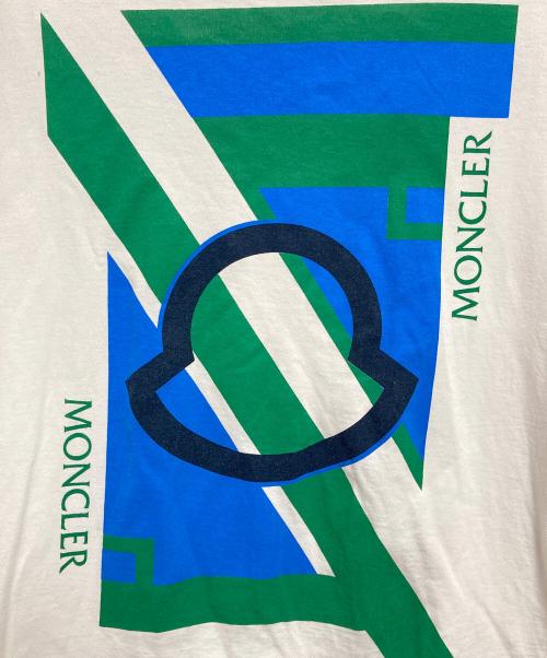MONCLER（モンクレール）MONCLER (モンクレール) MAGLIA T-SHIRT ホワイト サイズ:Mの古着・服飾アイテム