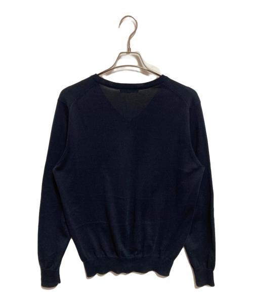 Cruciani（クルチアーニ）CRUCIANI (クルチアーニ) Vネックニット ネイビー サイズ:48の古着・服飾アイテム