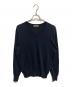CRUCIANI（クルチアーニ）の古着「Vネックニット」｜ネイビー